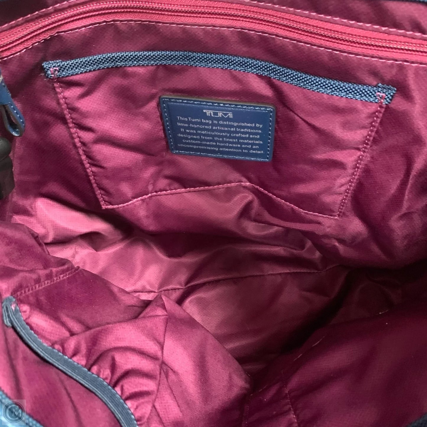 Handbag Designer By Tumi, Size: Medium