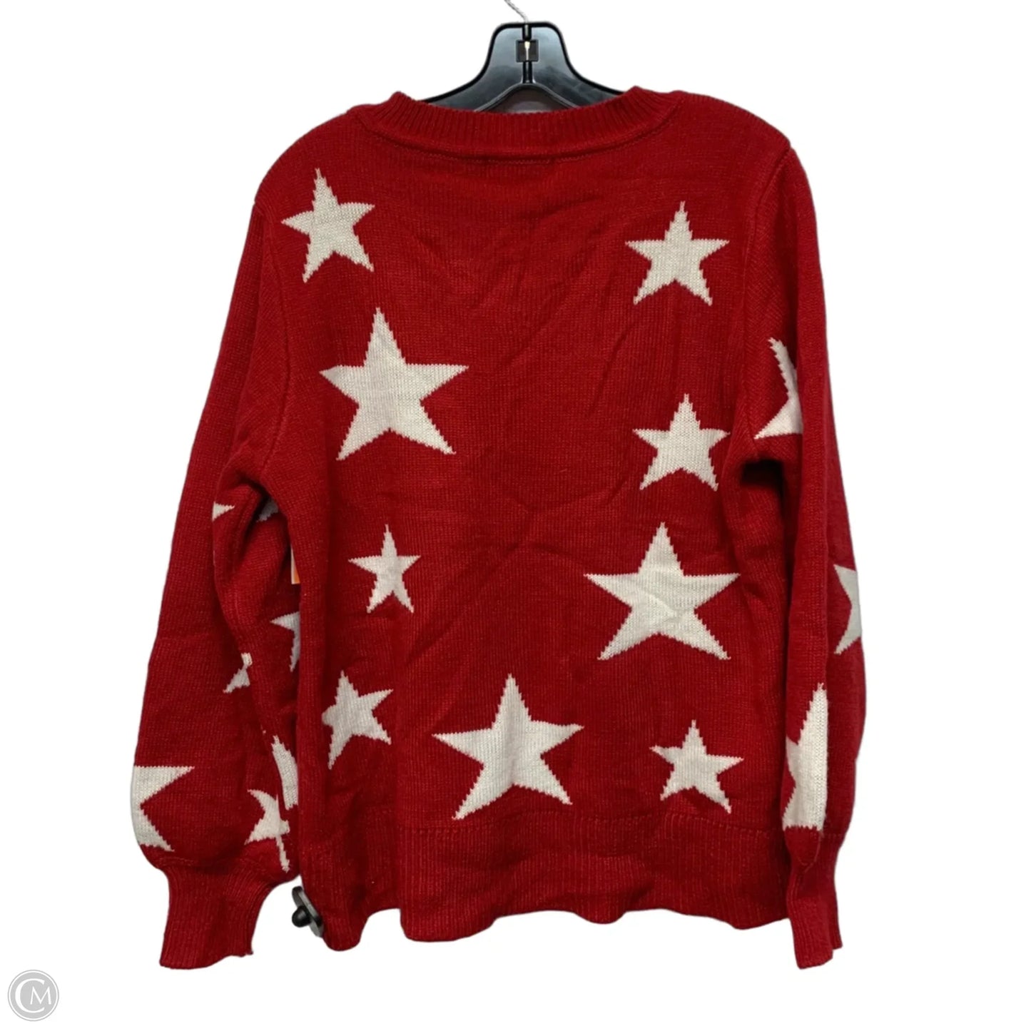 Sweater By Zenana In Red, Size: M