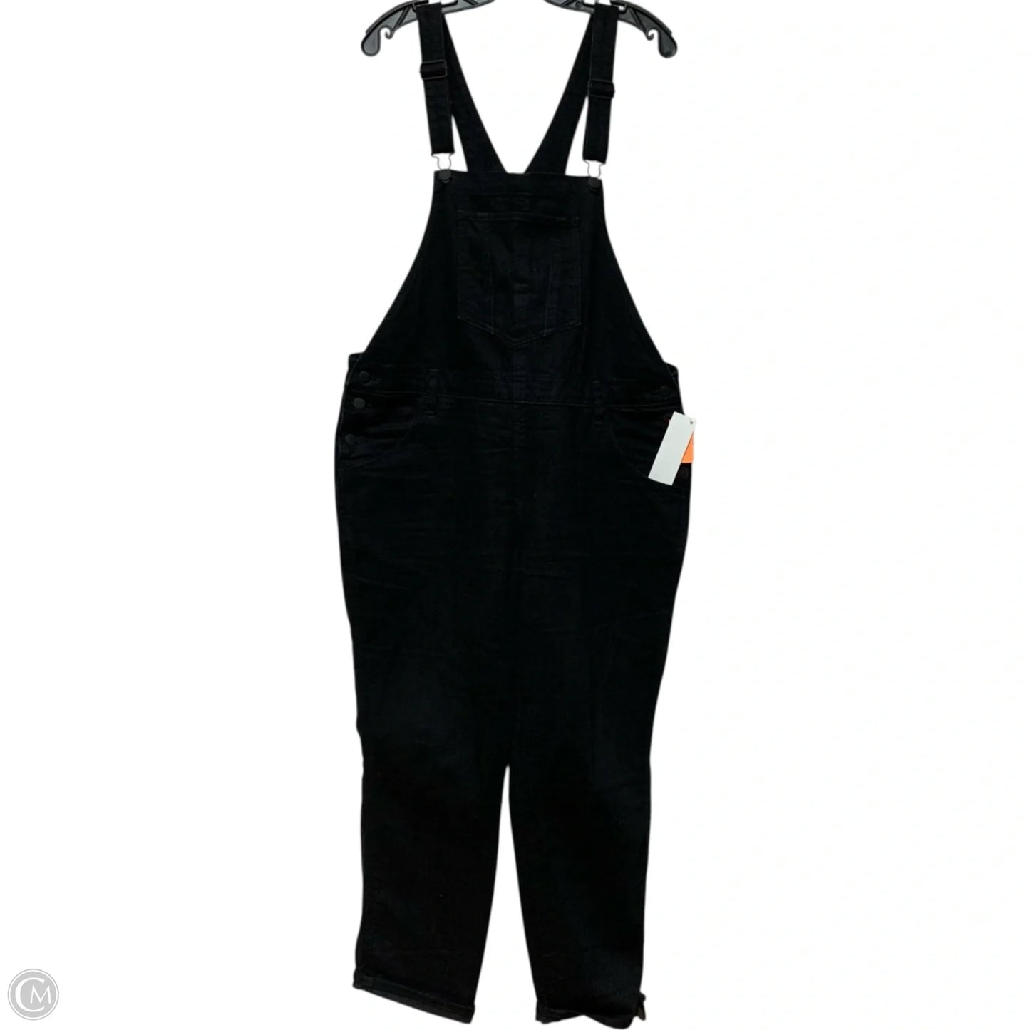 Overalls By Old Navy In Black Denim, Size: Lp