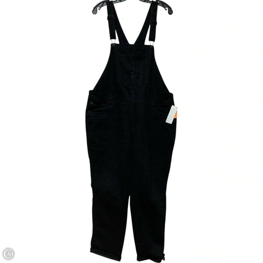 Overalls By Old Navy In Black Denim, Size: Lp