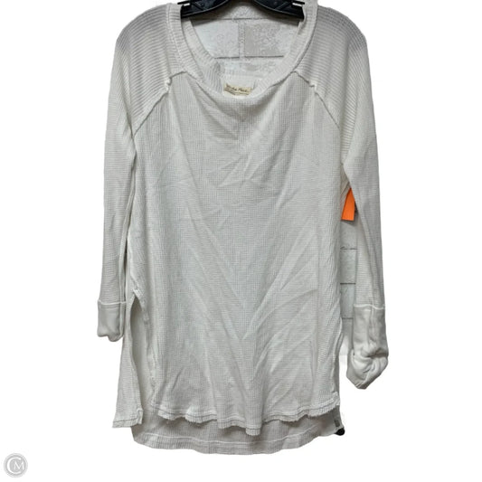 Top Long Sleeve By We The Free In White, Size: M