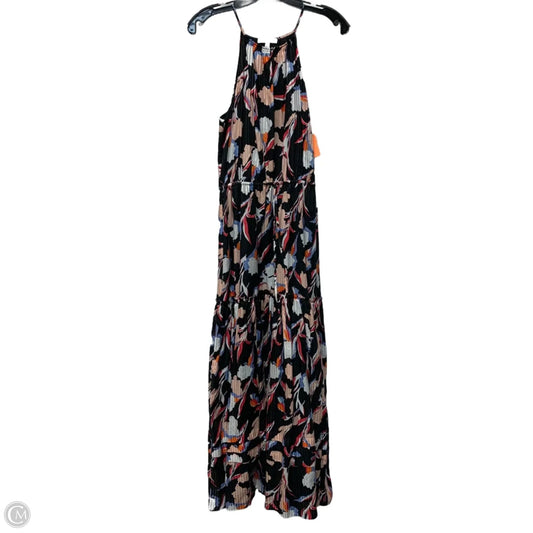 Dress Casual Maxi By Joie In Black & Pink, Size: M