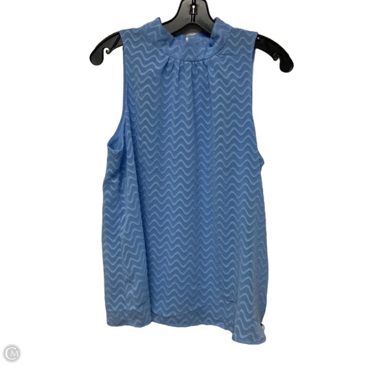 Top Sleeveless By Maeve In Blue, Size: M