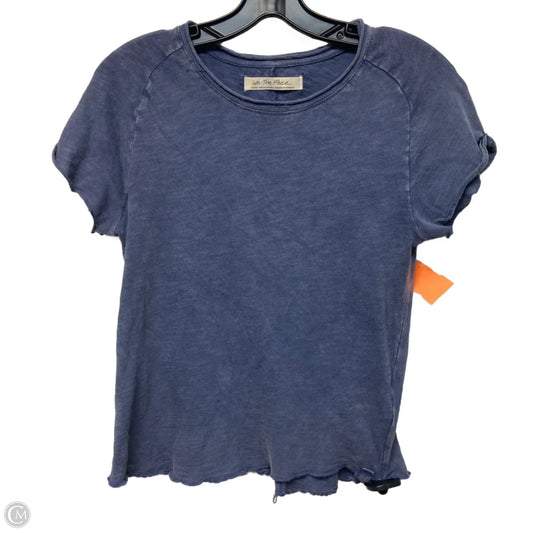 Top Short Sleeve By We The Free In Blue, Size: L
