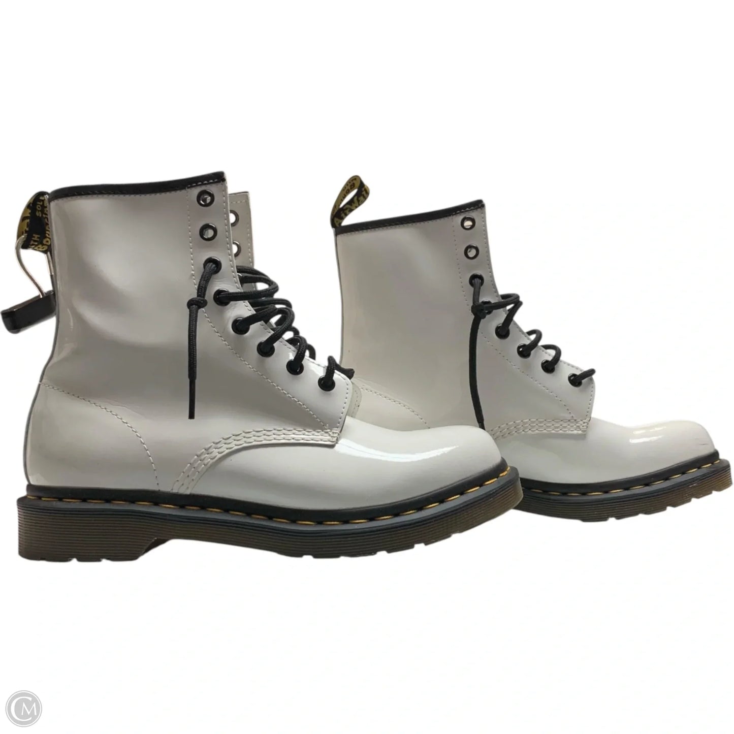 Boots Designer By Dr Martens In White, Size: 9