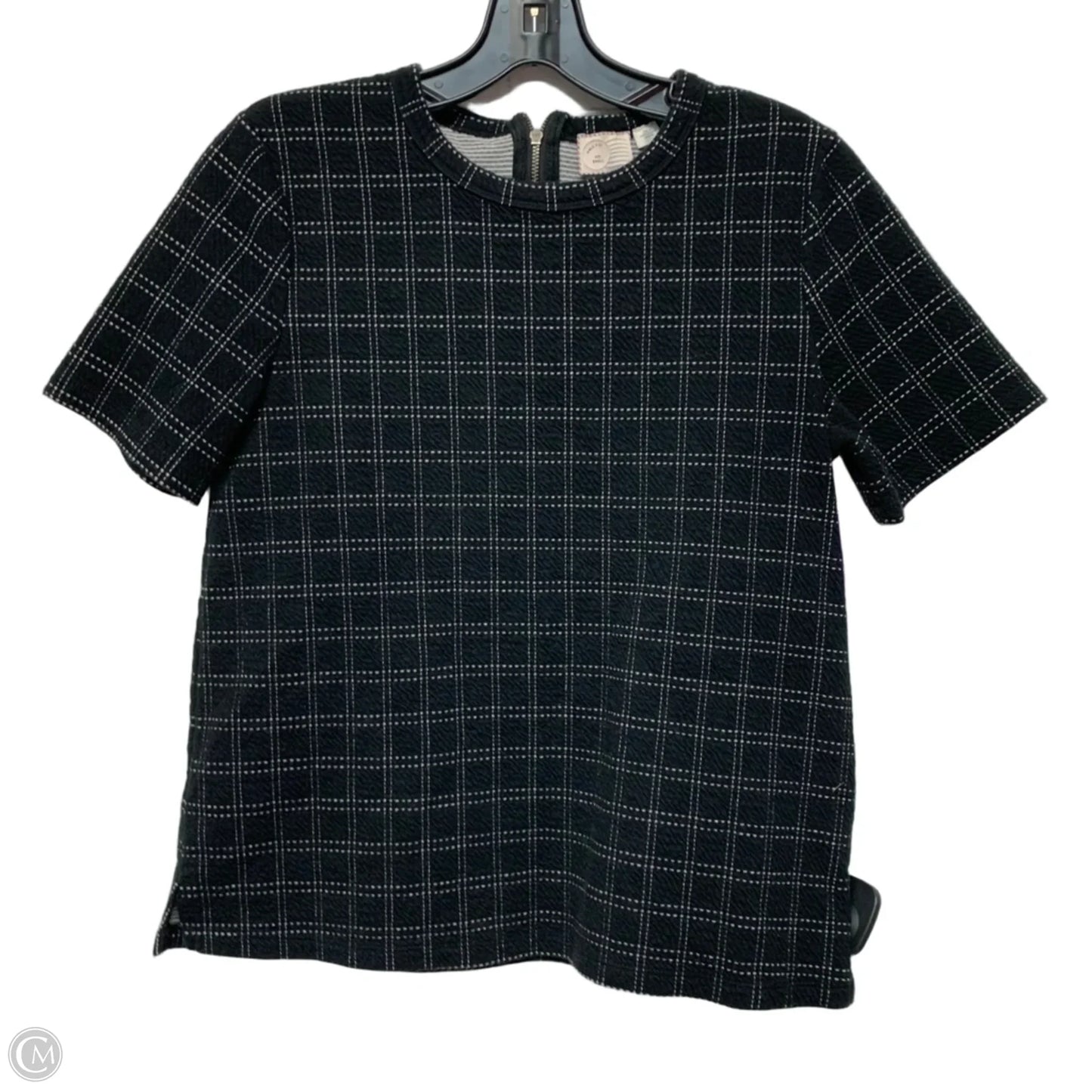 Top Short Sleeve By Postmark In Black, Size: S
