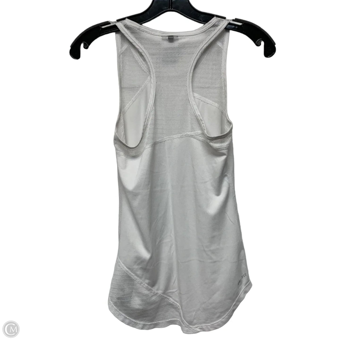 Athletic Tank Top By Nike Apparel In White, Size: Xs