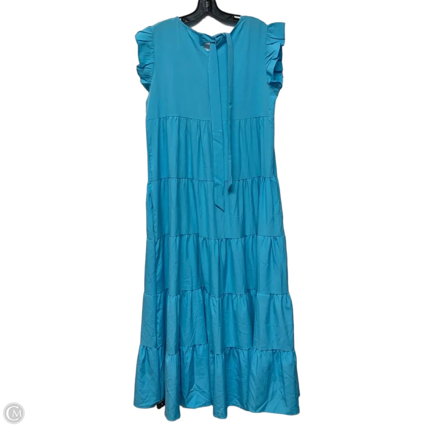 Dress Casual Maxi By Clothes Mentor In Blue, Size: L