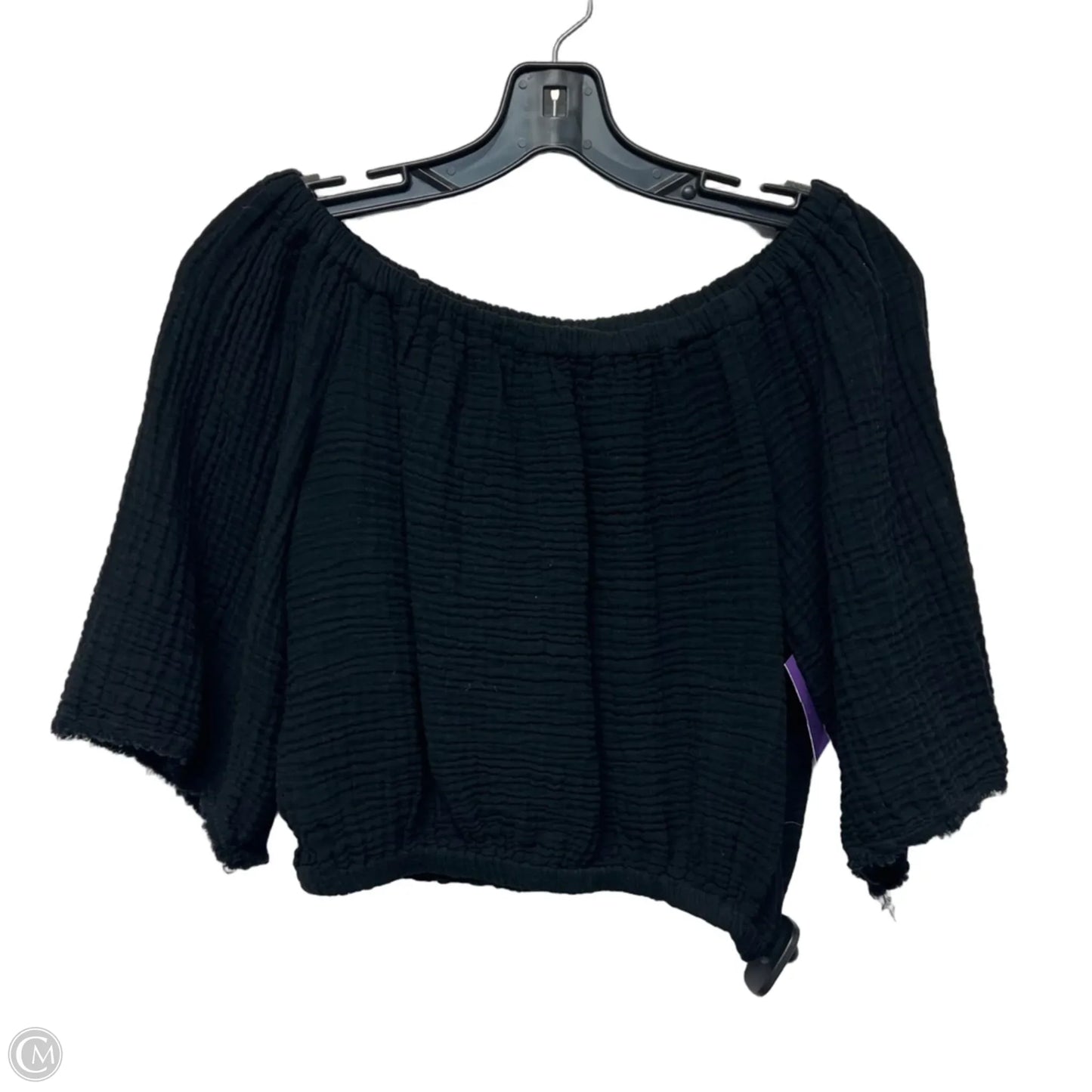 Top Short Sleeve By Michael Stars In Black, Size: Xs