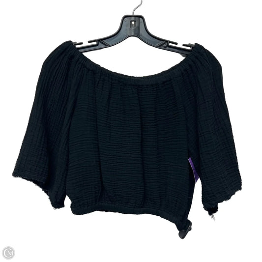 Top Short Sleeve By Michael Stars In Black, Size: Xs