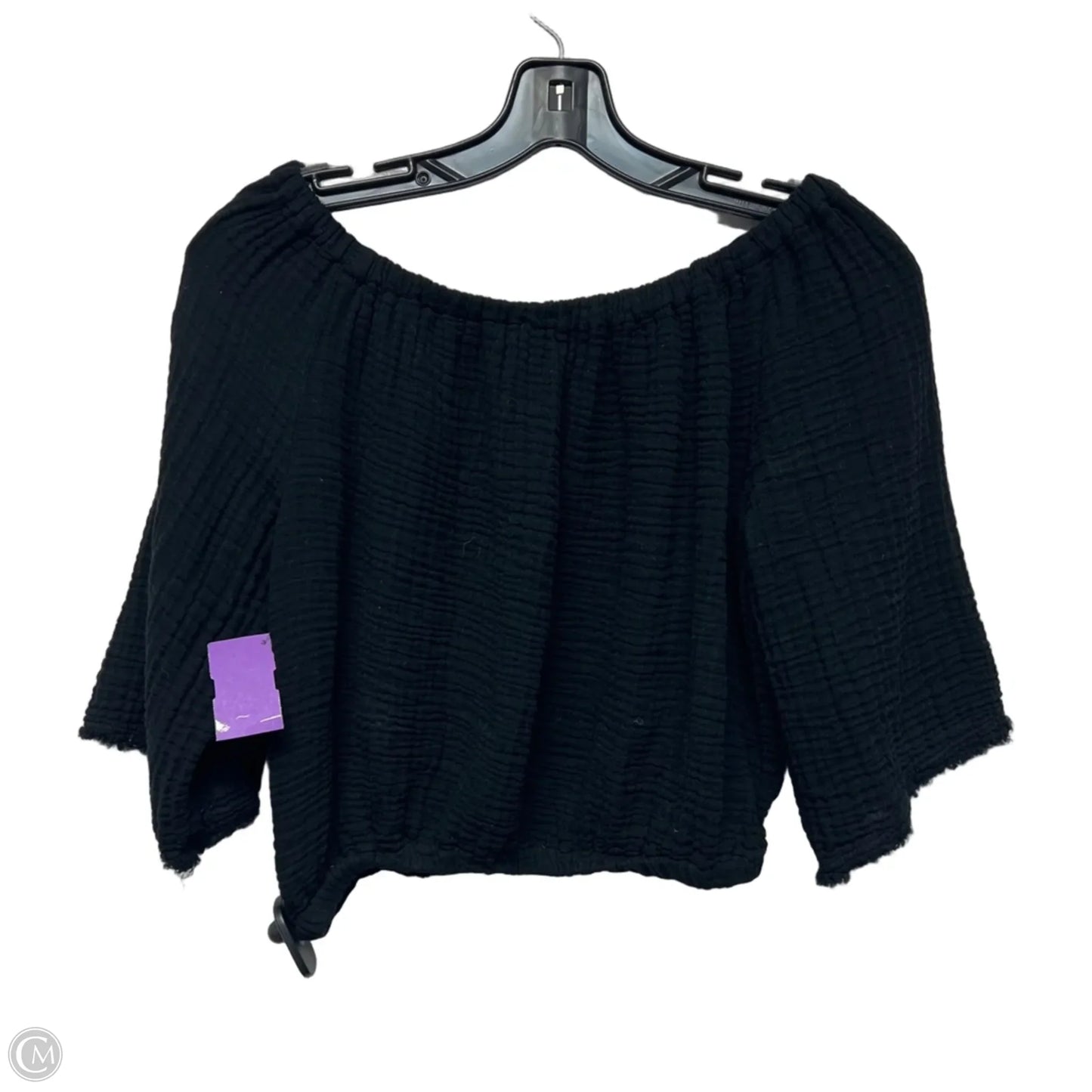 Top Short Sleeve By Michael Stars In Black, Size: Xs