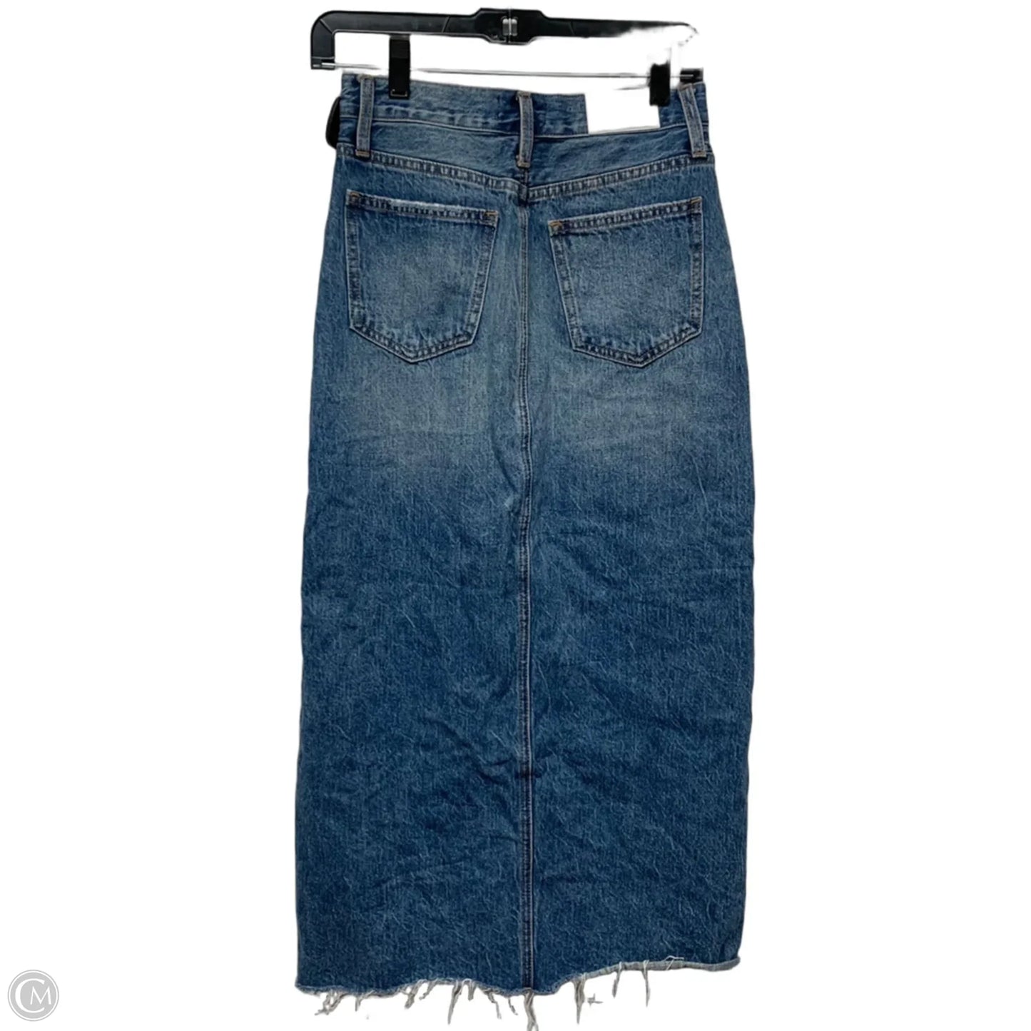 Skirt Midi By Pistola In Blue Denim, Size: Xs