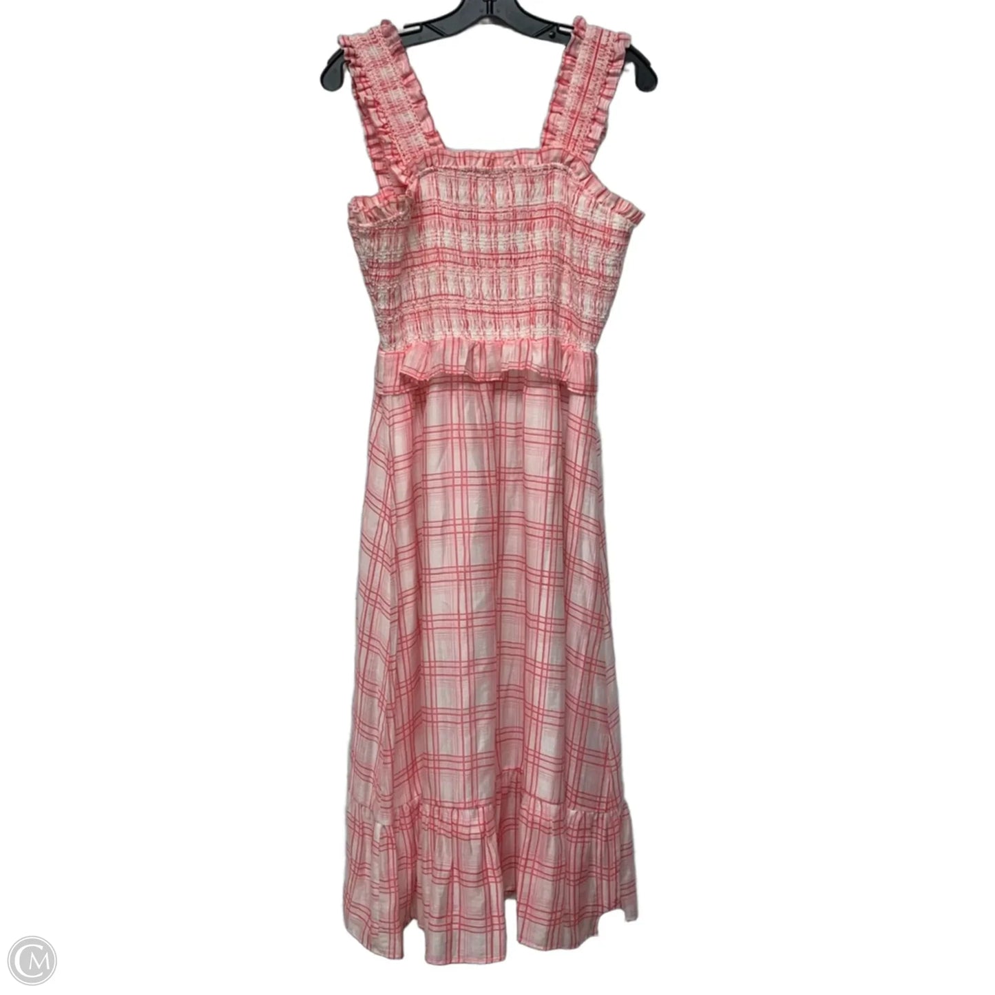 Dress Casual Maxi By English Factory In Pink & White, Size: M