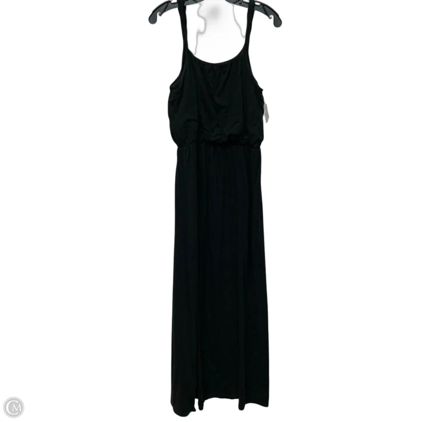 Dress Casual Maxi By Loft In Black, Size: Lp