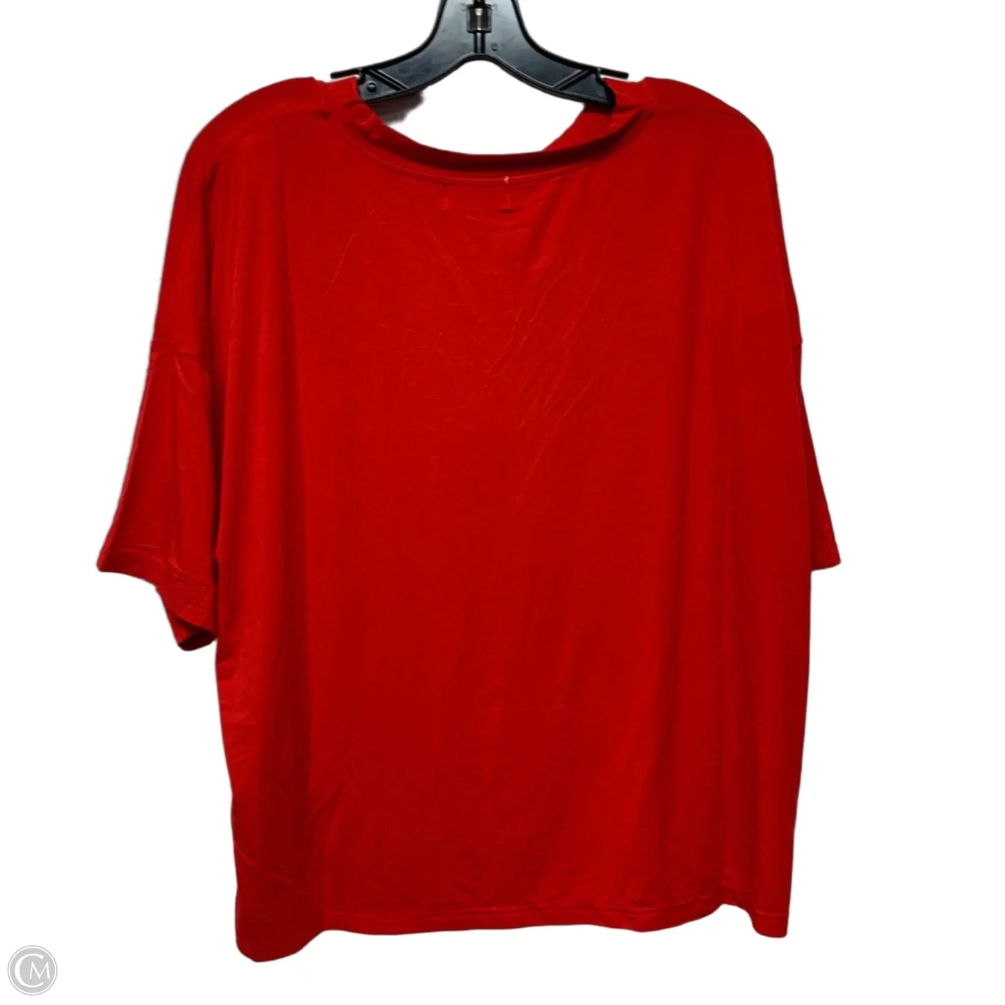 Athletic Top Short Sleeve By Buckley Mentor In Red, Size: Xl