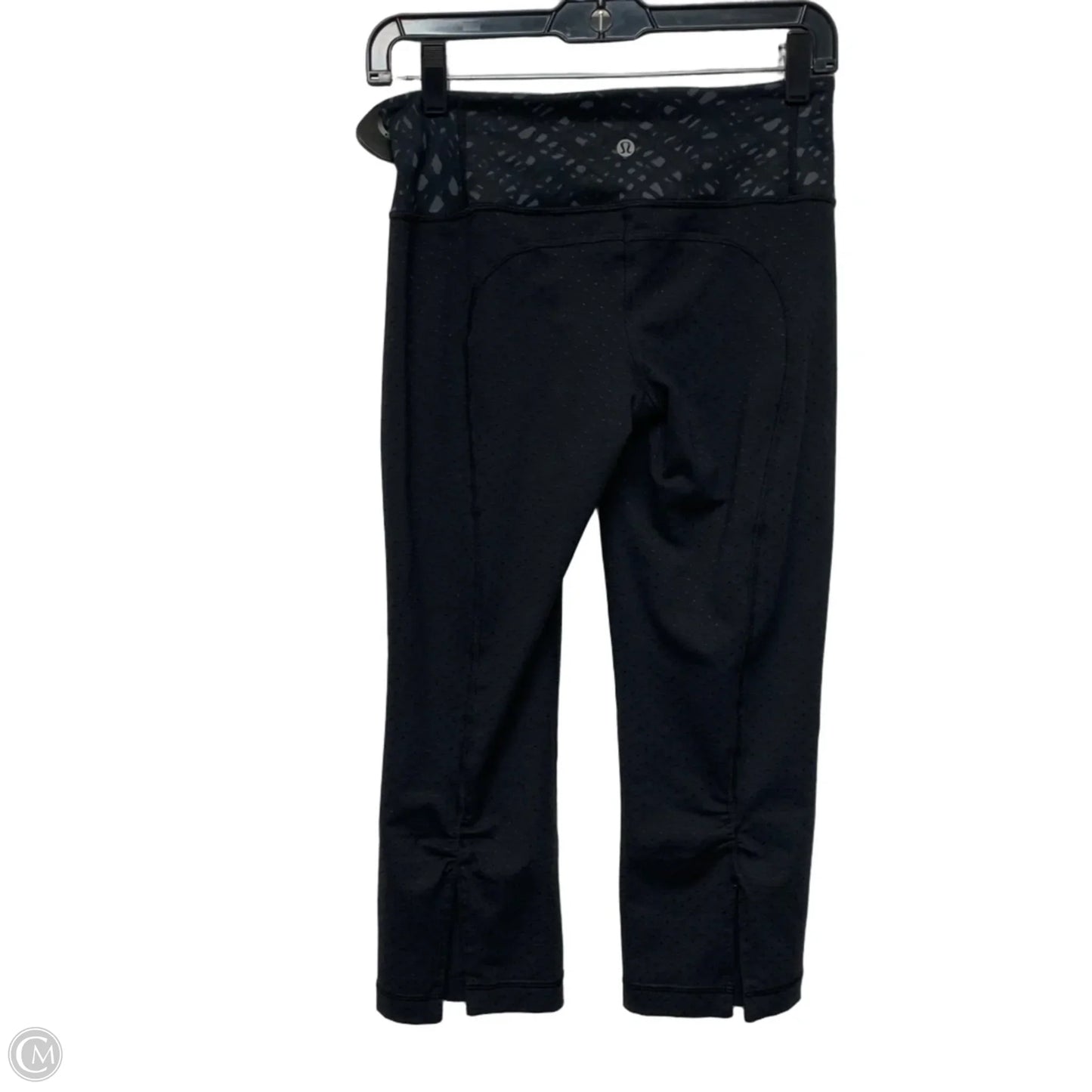 Athletic Leggings Capris By Lululemon In Black, Size: S