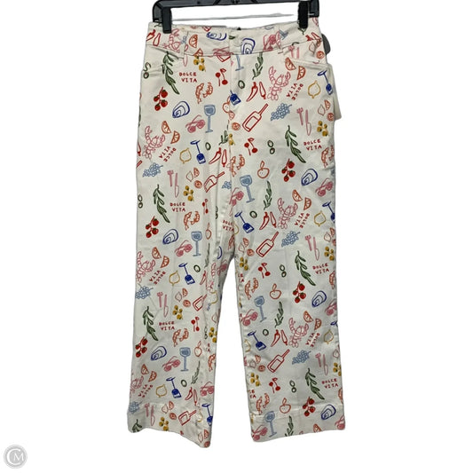 Pants Wide Leg By Bagatelle In White, Size: 6