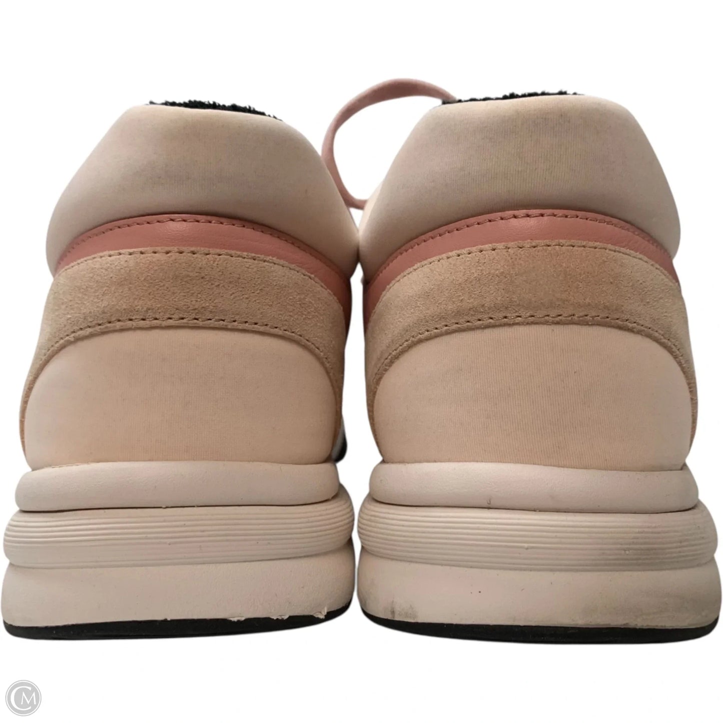 Shoes Luxury Designer By Chanel In Pink & White, Size: 11