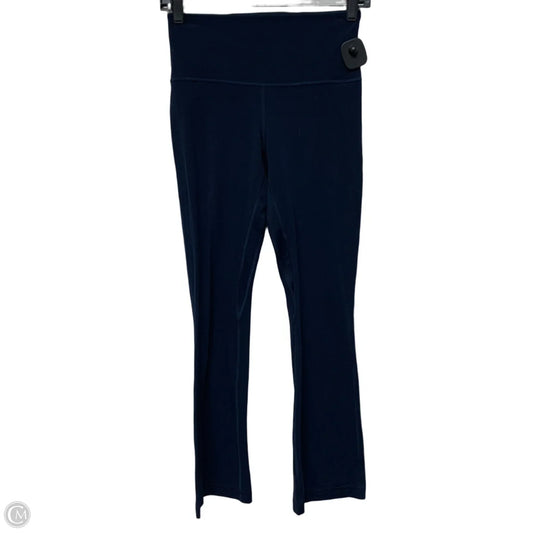 Athletic Leggings By Lululemon In Navy, Size: S
