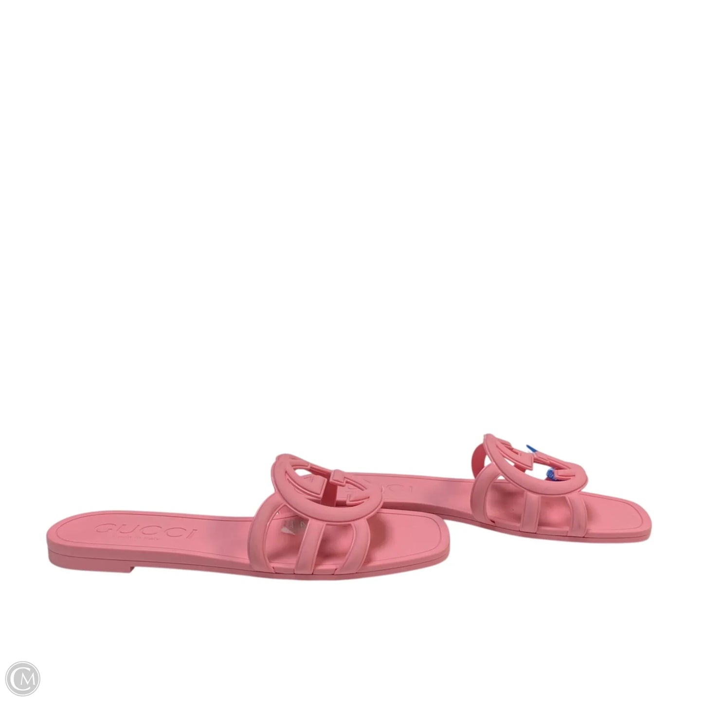 Sandals Luxury Designer By Gucci In Pink, Size: 6