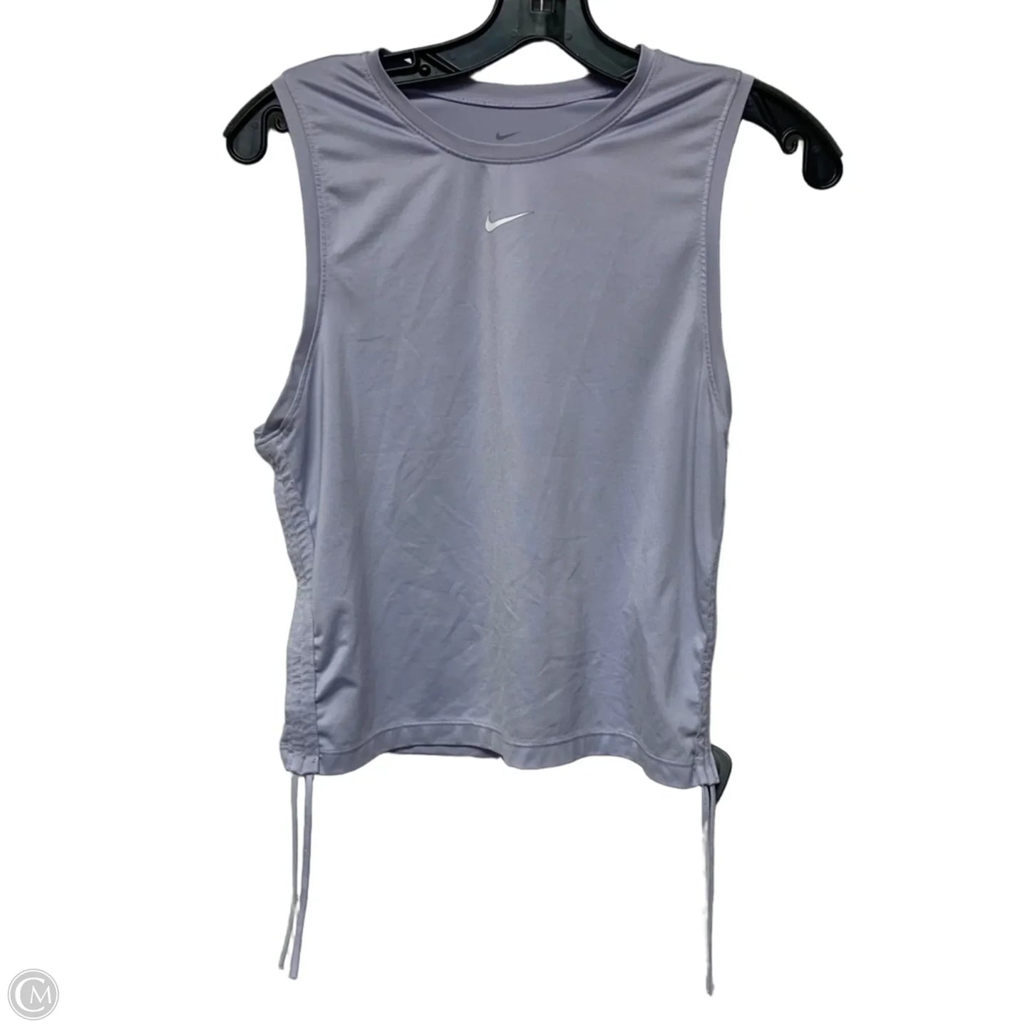 Athletic Tank Top By Nike Apparel In Purple, Size: S