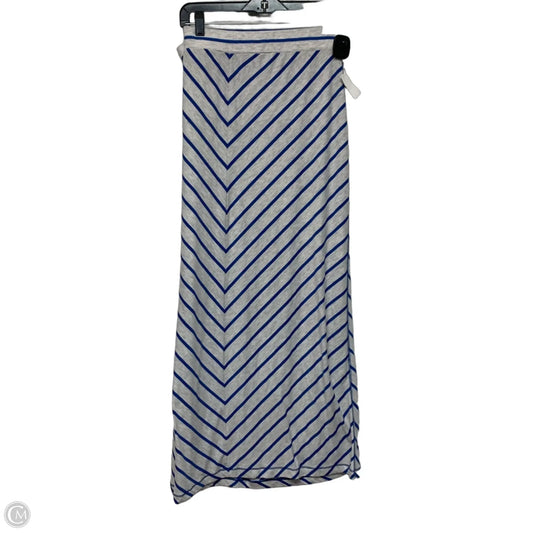 Skirt Maxi By Faded Glory In Blue & Grey, Size: Xl