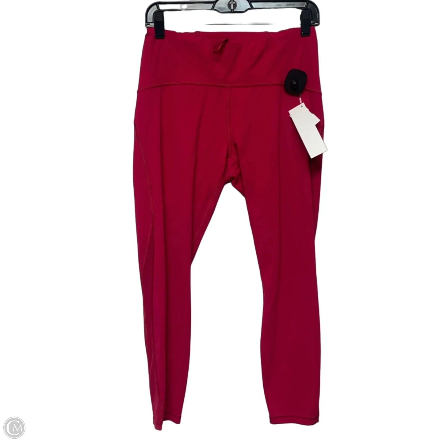 Athletic Leggings Capris By Lululemon In Pink, Size: M