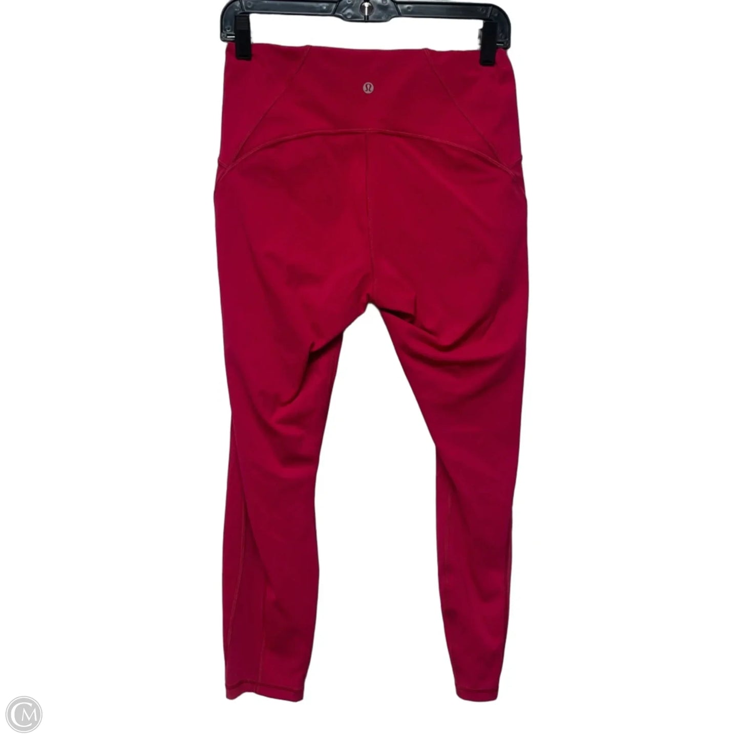 Athletic Leggings Capris By Lululemon In Pink, Size: M