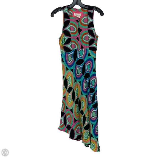 Dress Casual Midi By Anthropologie In Multi-colored, Size: Xs