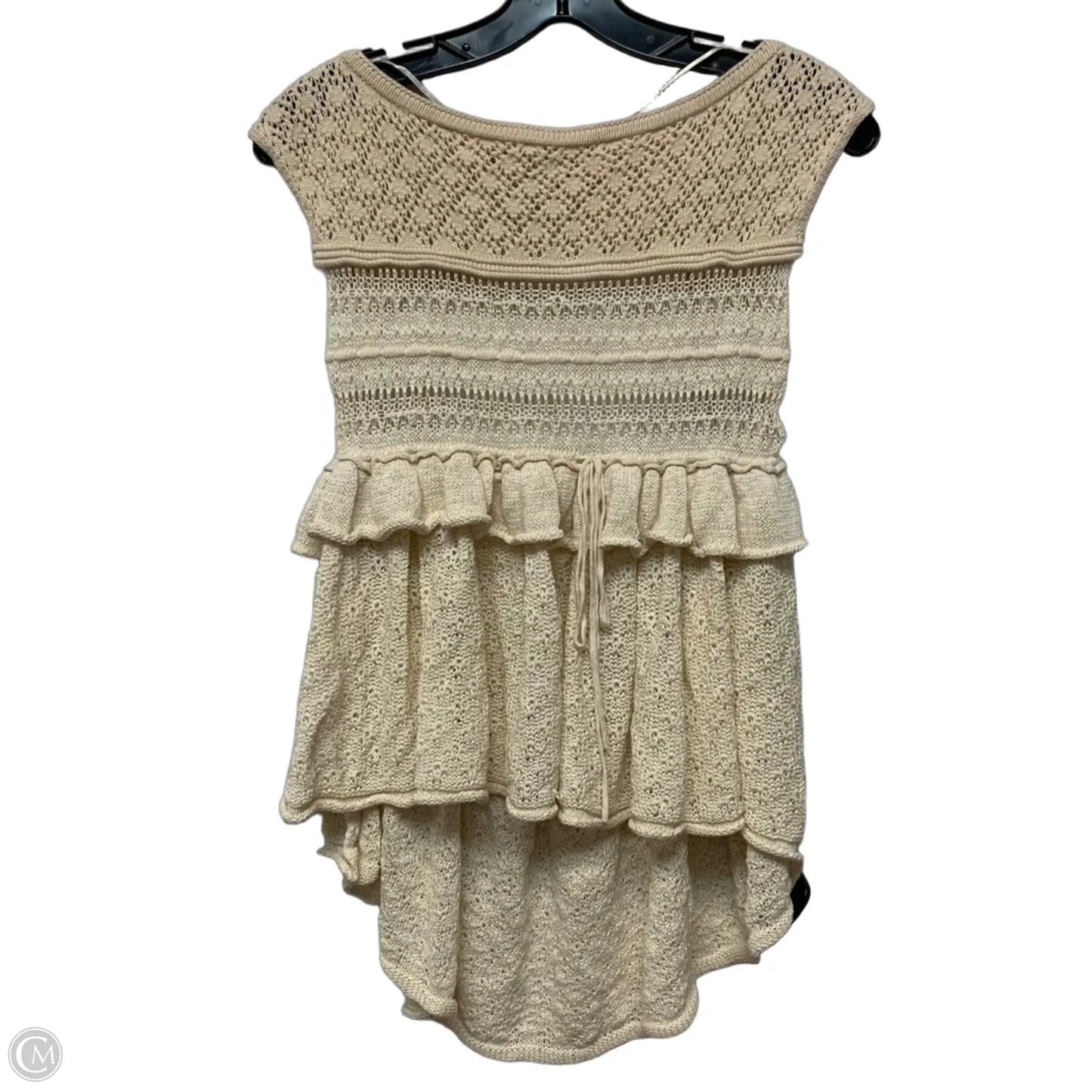 Top Sleeveless By Free People In Cream, Size: Xs