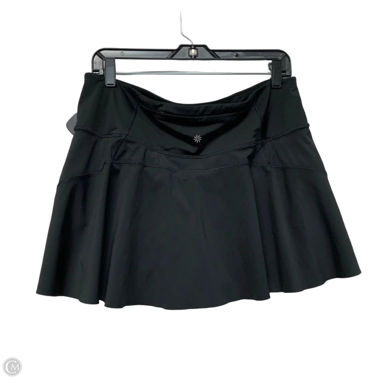 Athletic Skort By Athleta In Black, Size: L