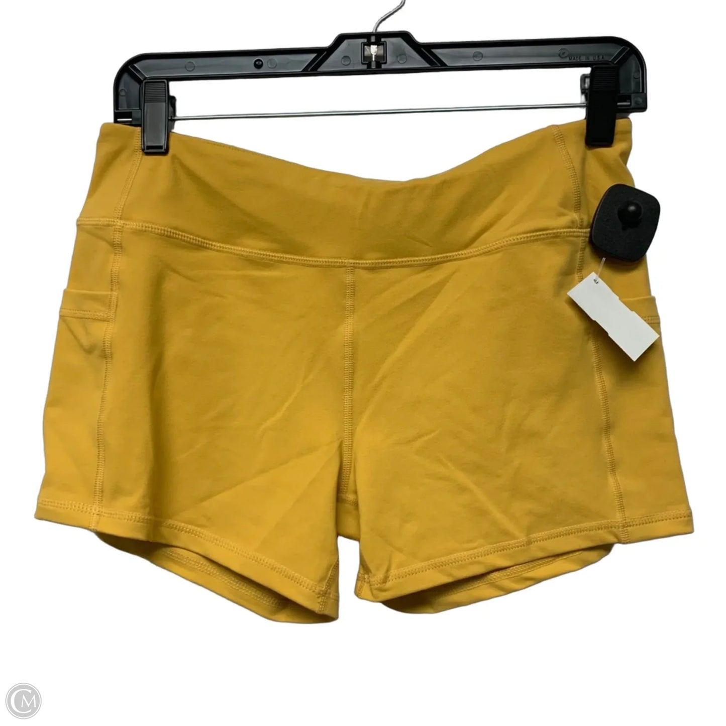 Athletic Shorts By Born Primitive In Yellow, Size: L