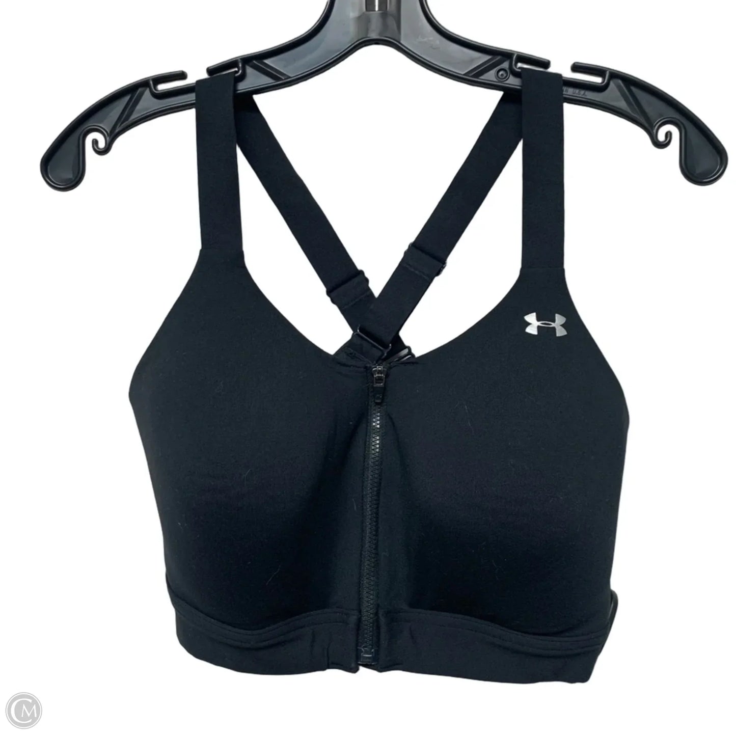 Athletic Bra By Under Armour In Black, Size: L