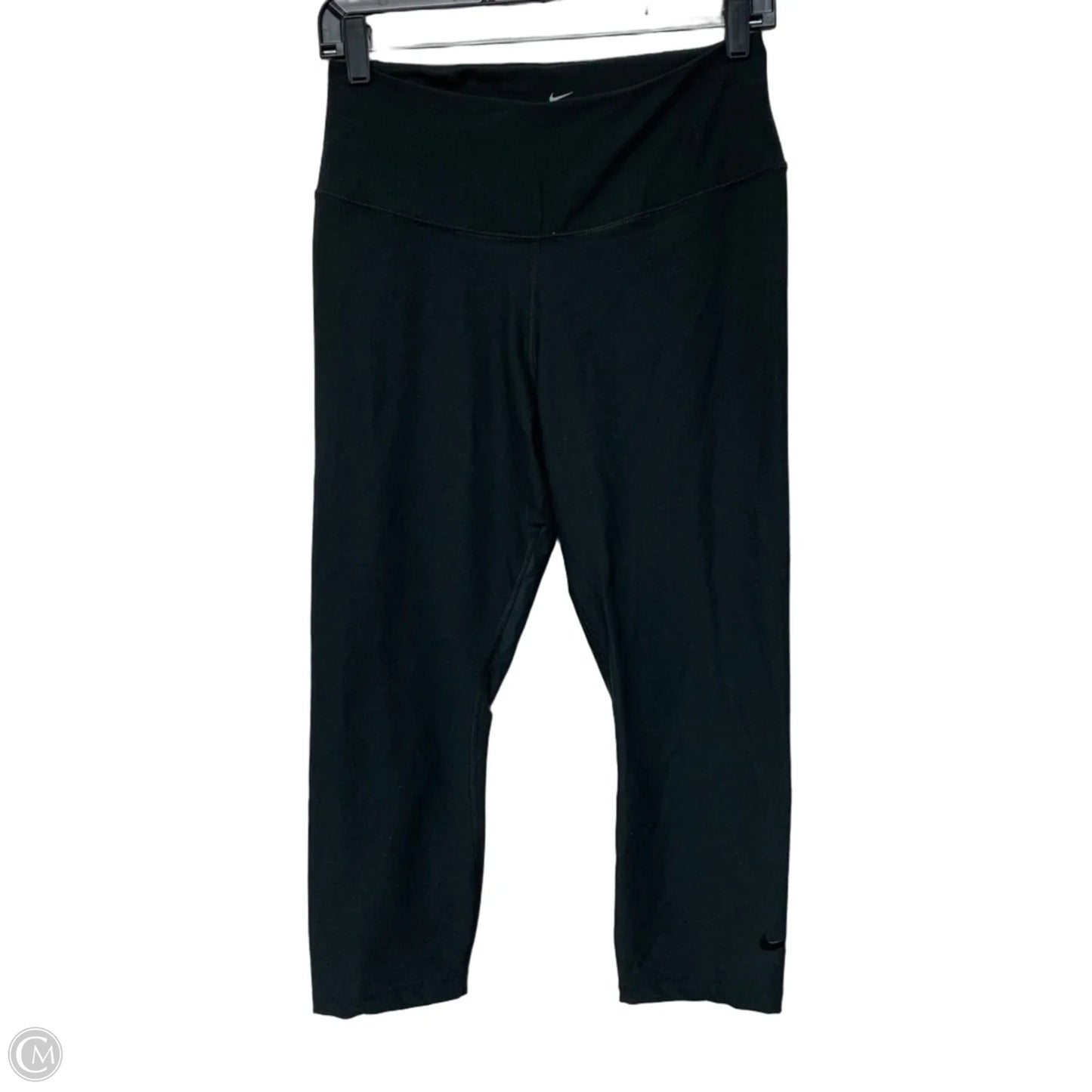 Athletic Leggings Capris By Nike Apparel In Black, Size: L