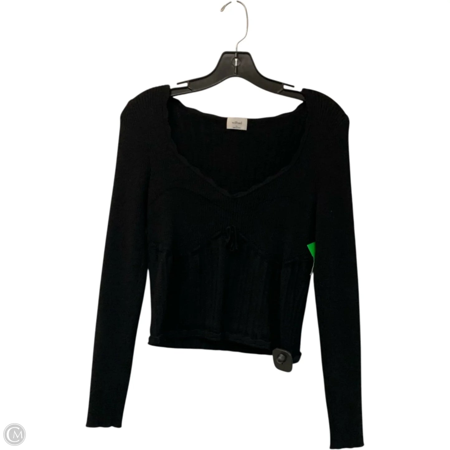 Top Long Sleeve By Wilfred In Black, Size: Xl
