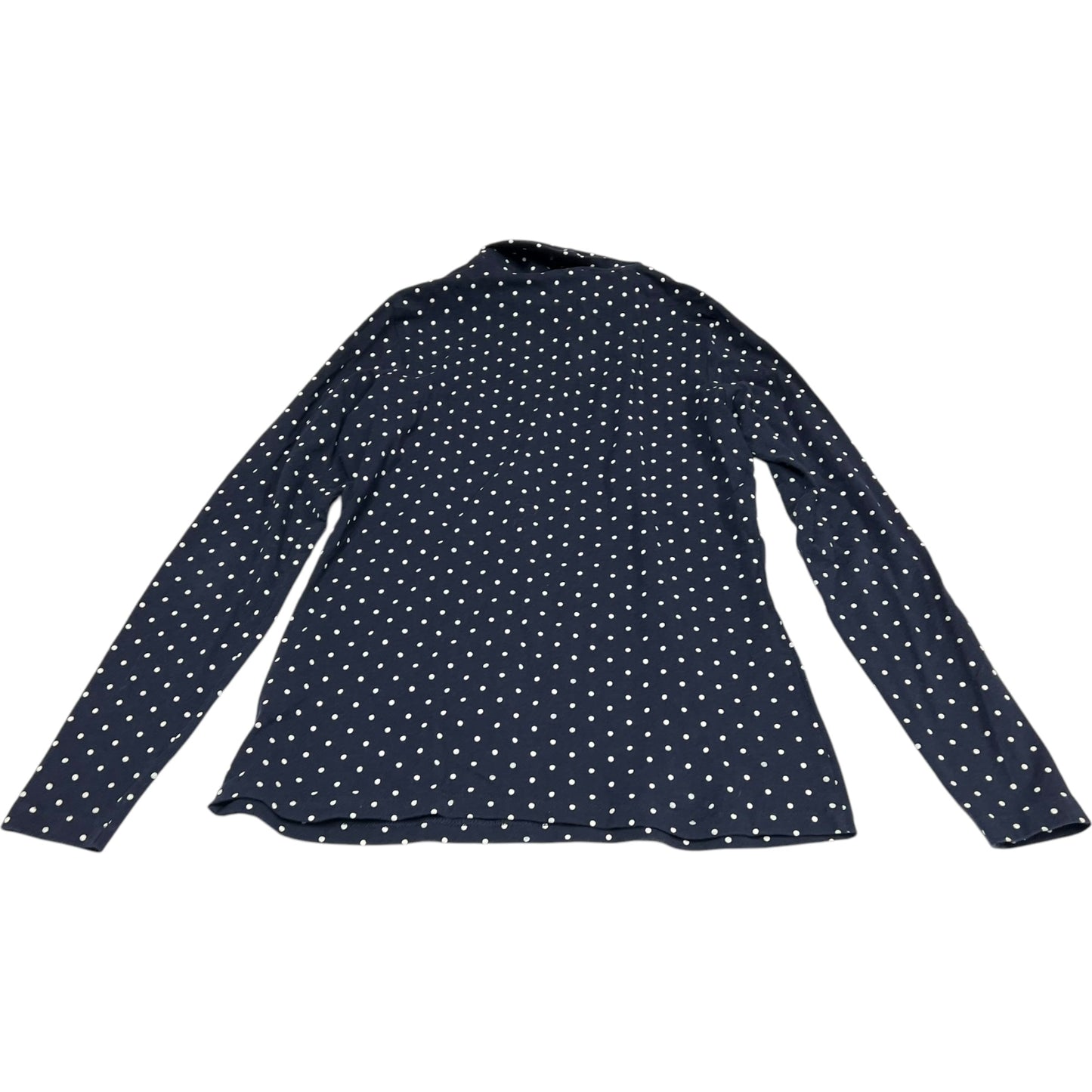 Top Long Sleeve By Lands End In Navy, Size: S