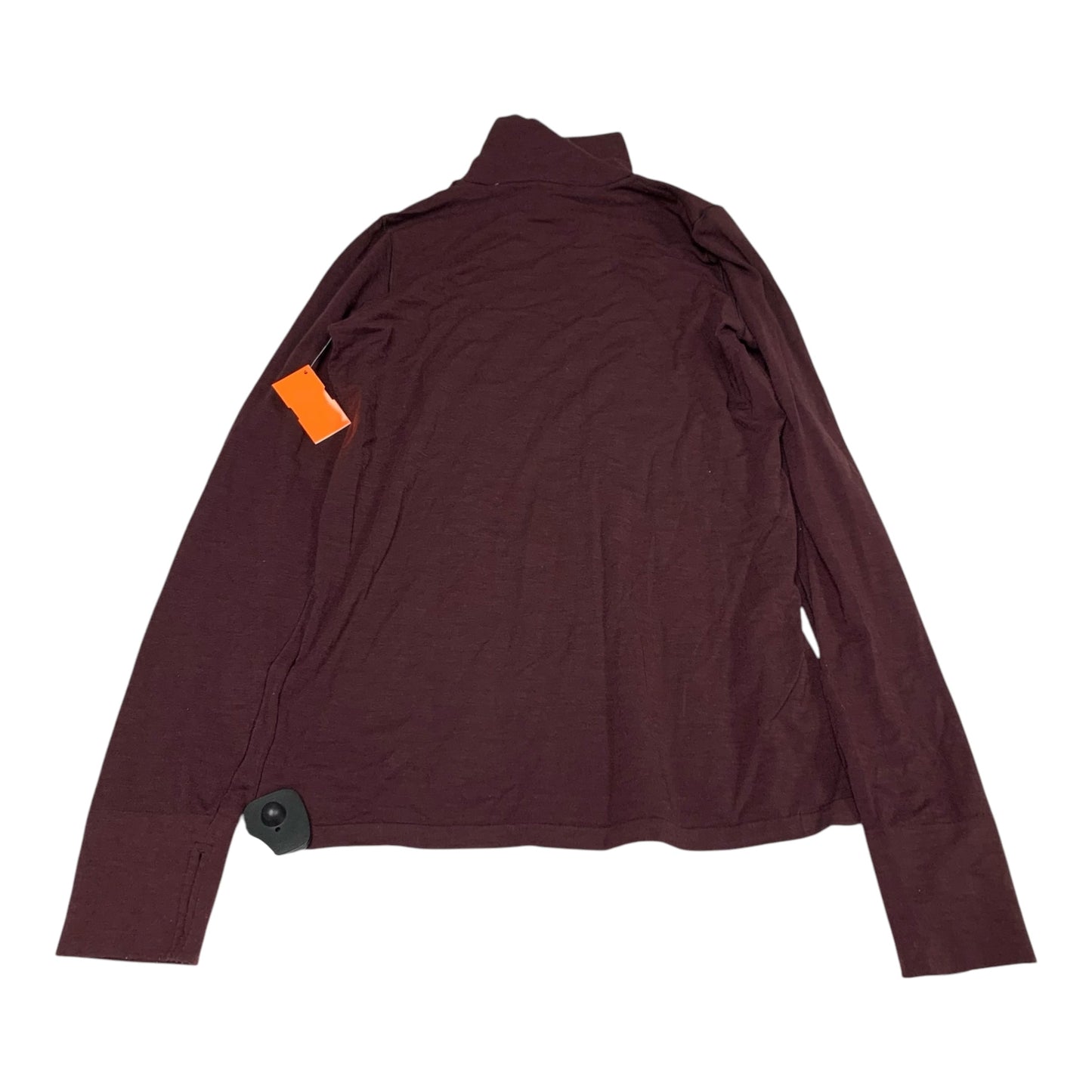 Top Long Sleeve Basic By Athleta In Purple, Size: L
