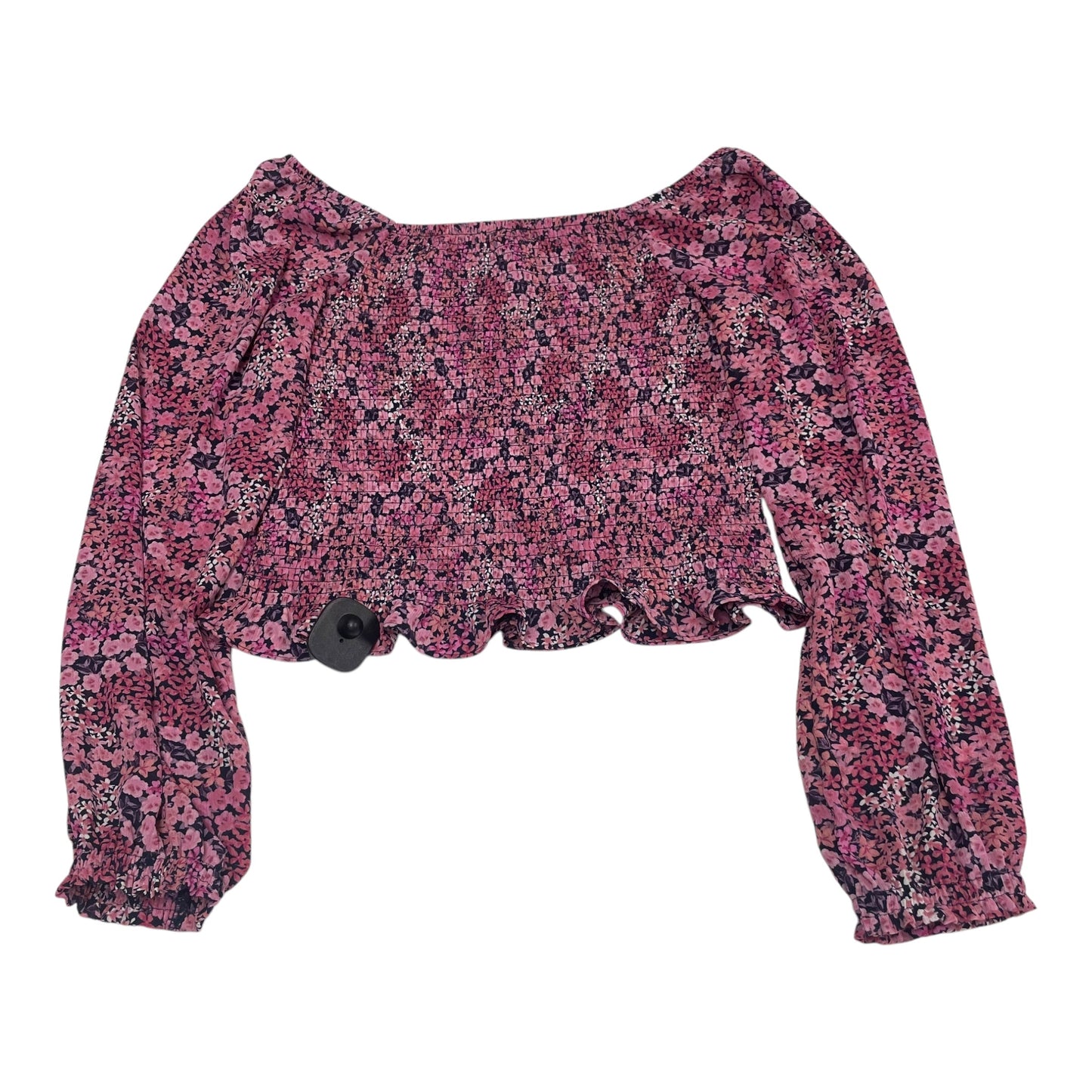 Top Long Sleeve By Vince Camuto In Floral Print, Size: S