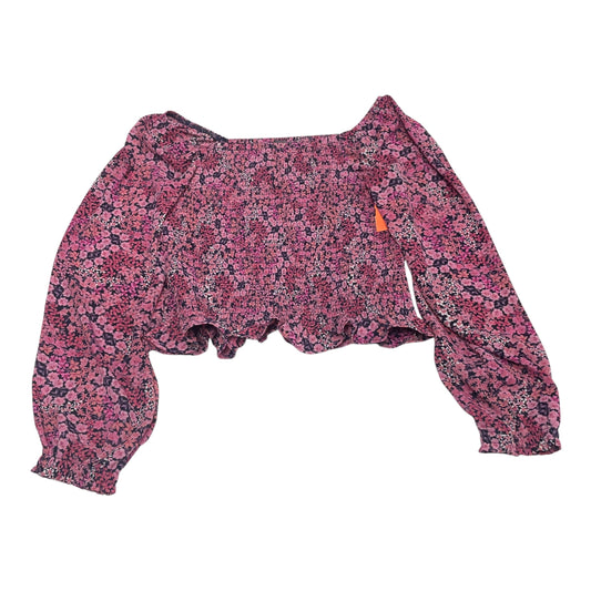 Top Long Sleeve By Vince Camuto In Floral Print, Size: S