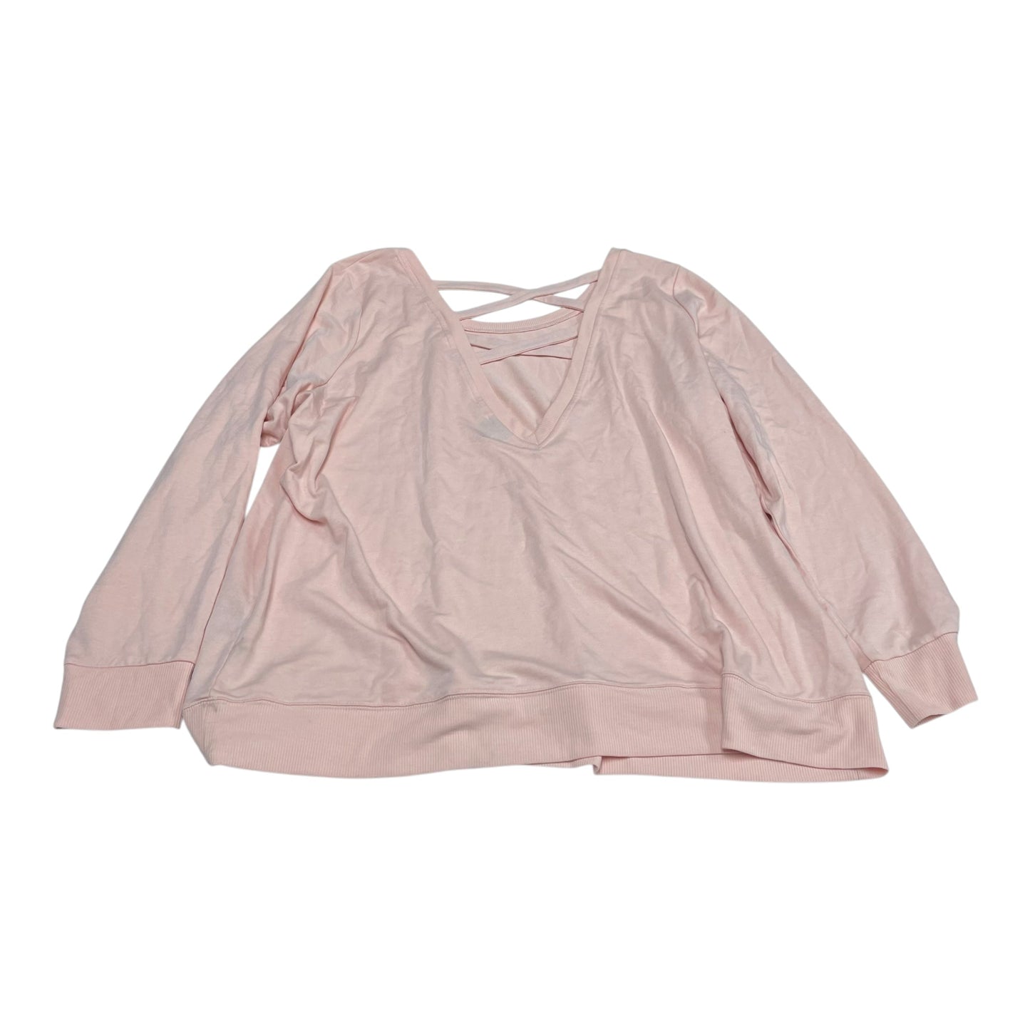 Top Long Sleeve By Torrid In Pink, Size: 3x