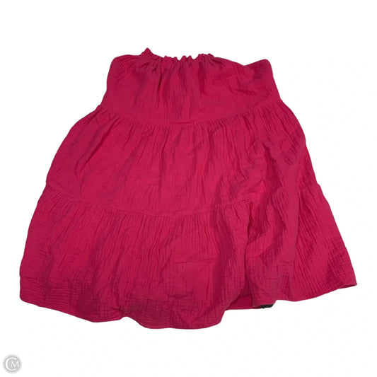 Dress Casual Short By Shein In Pink, Size: L