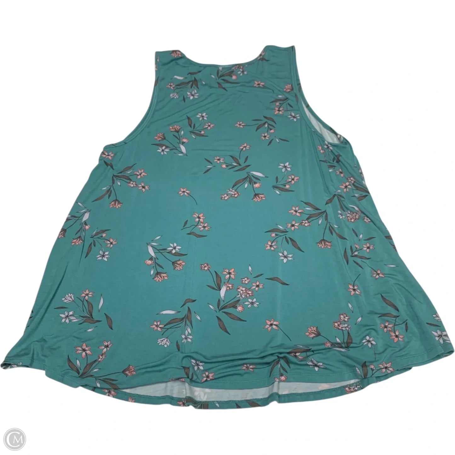 Top Sleeveless By Torrid In Blue & Brown, Size: 1x