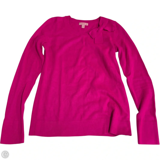 Top Long Sleeve Designer By Lilly Pulitzer In Pink, Size: S