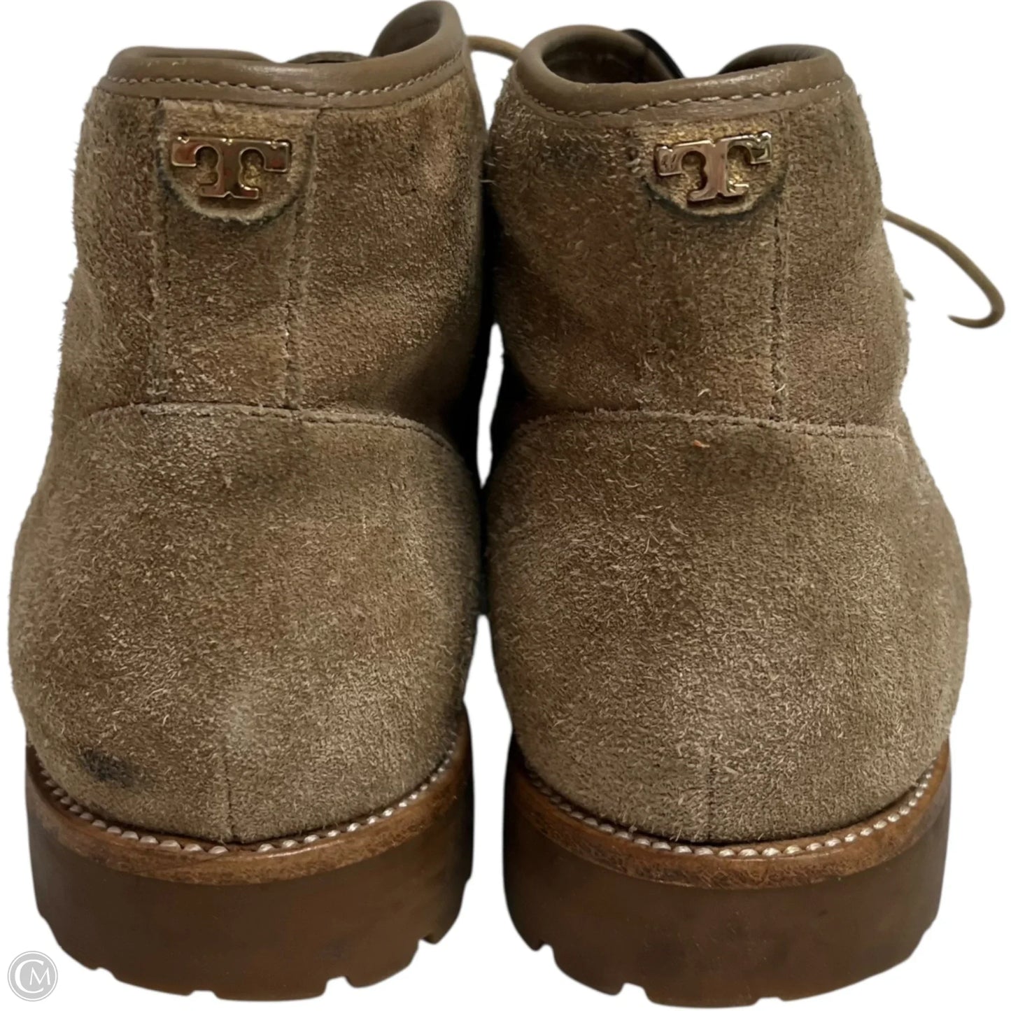 Shoes Designer By Tory Burch In Brown, Size: 10