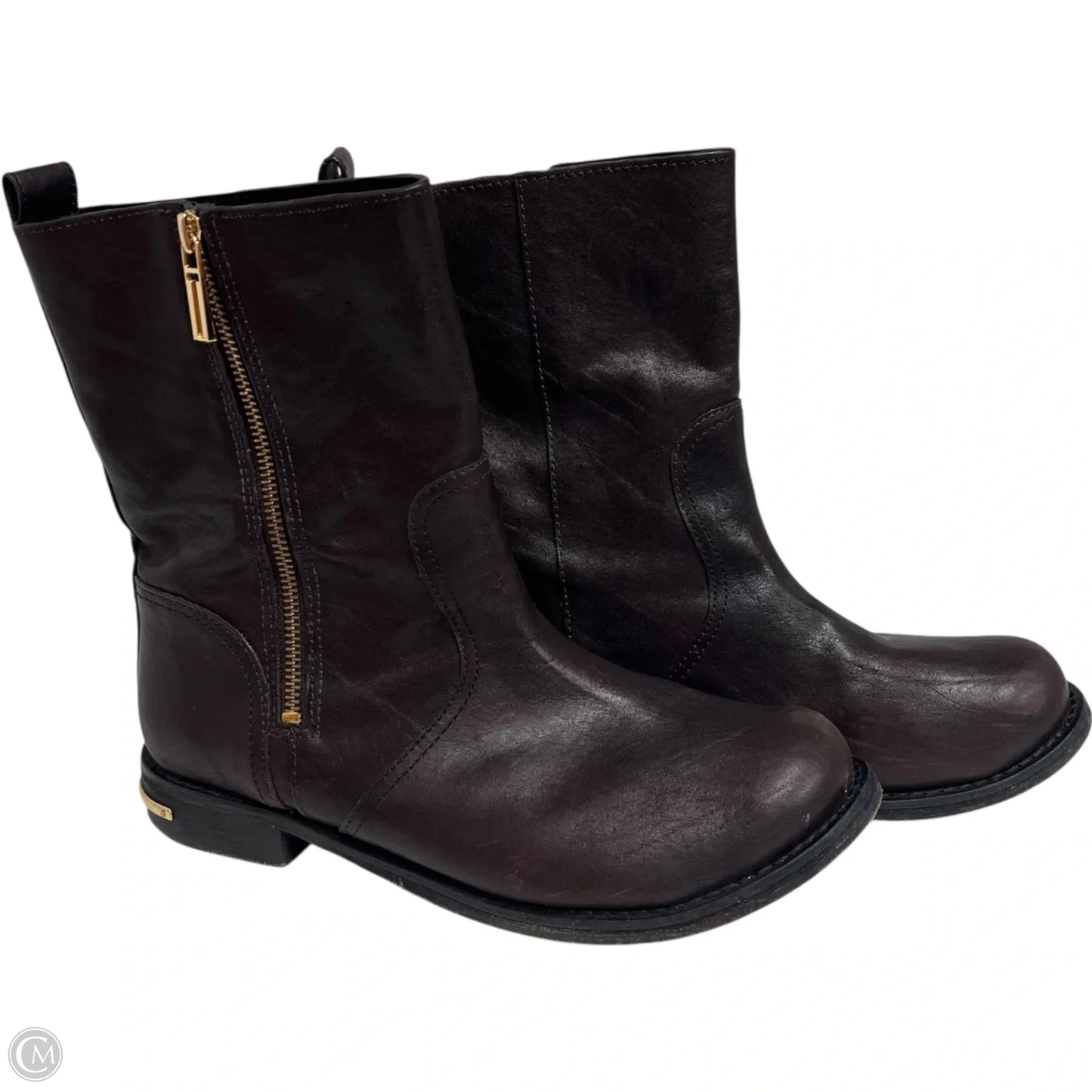 Shoes Designer By Tory Burch In Brown, Size: 10
