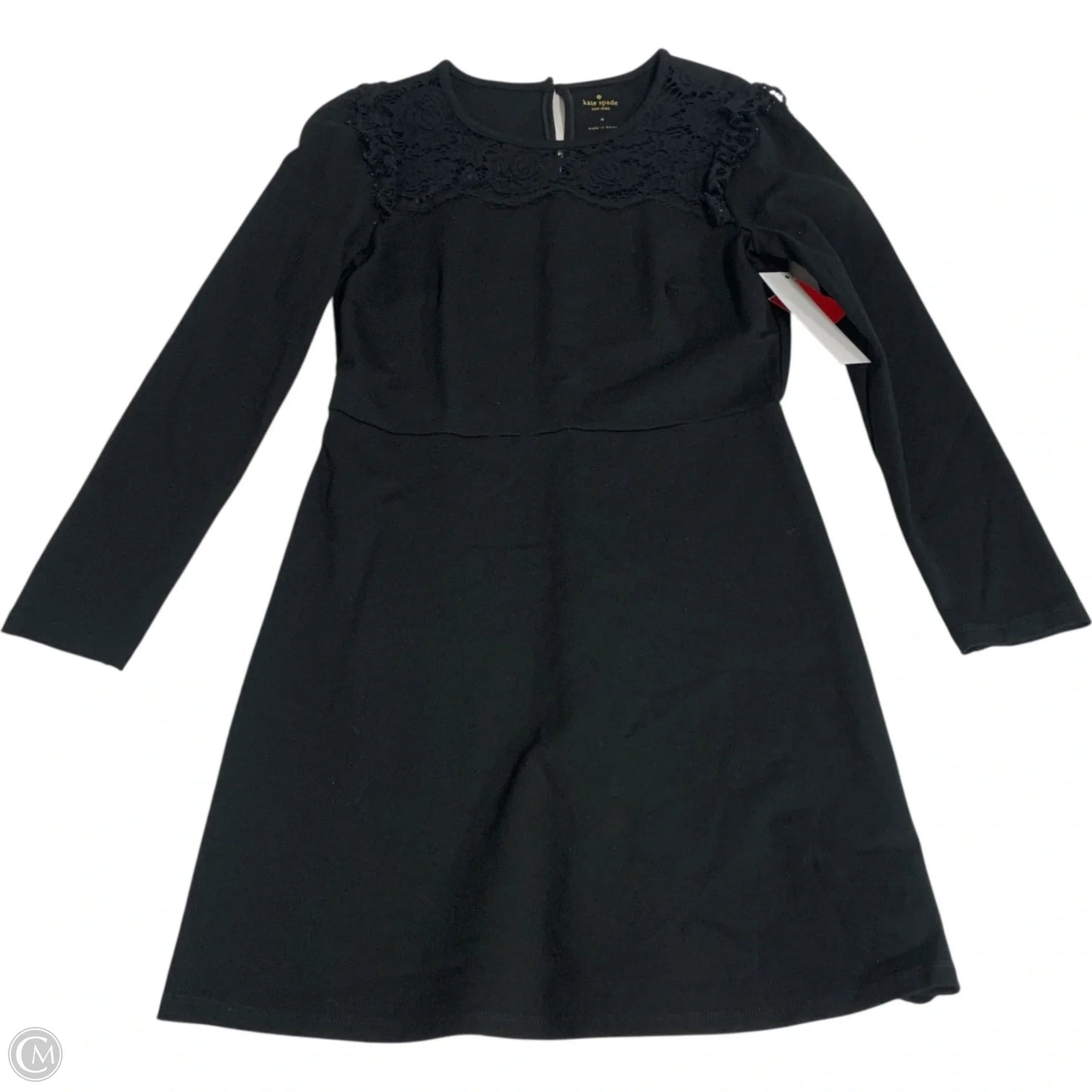 Dress Designer By Kate Spade In Black, Size: M