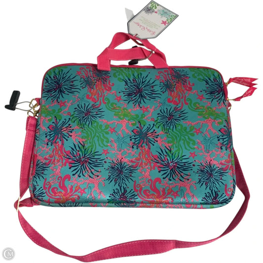 Laptop Bag Designer By Lilly Pulitzer, Size: Large