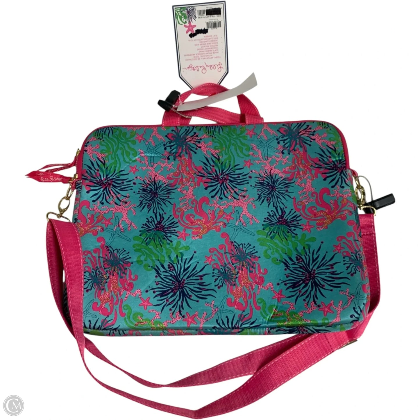 Laptop Bag Designer By Lilly Pulitzer, Size: Large