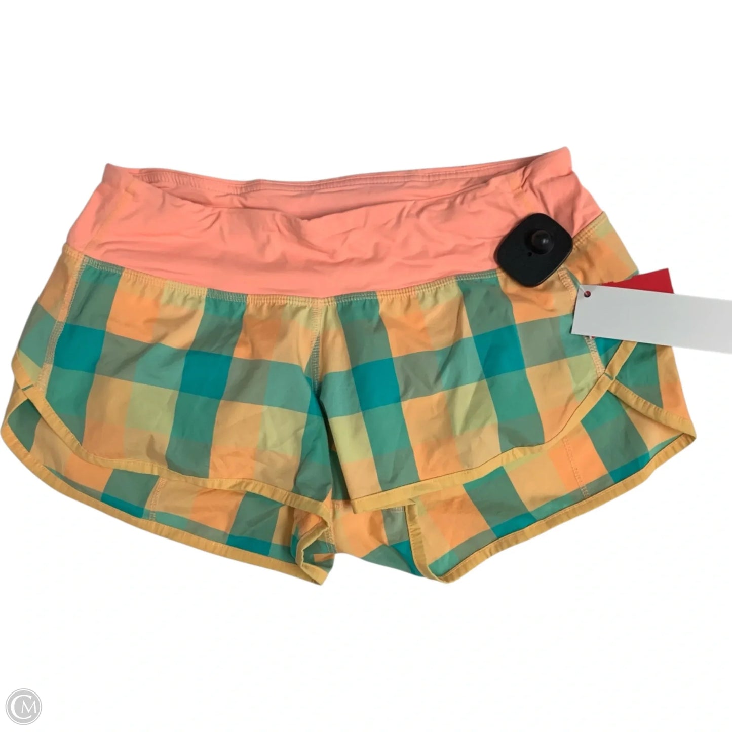 Athletic Shorts By Lululemon In Blue & Orange, Size: S