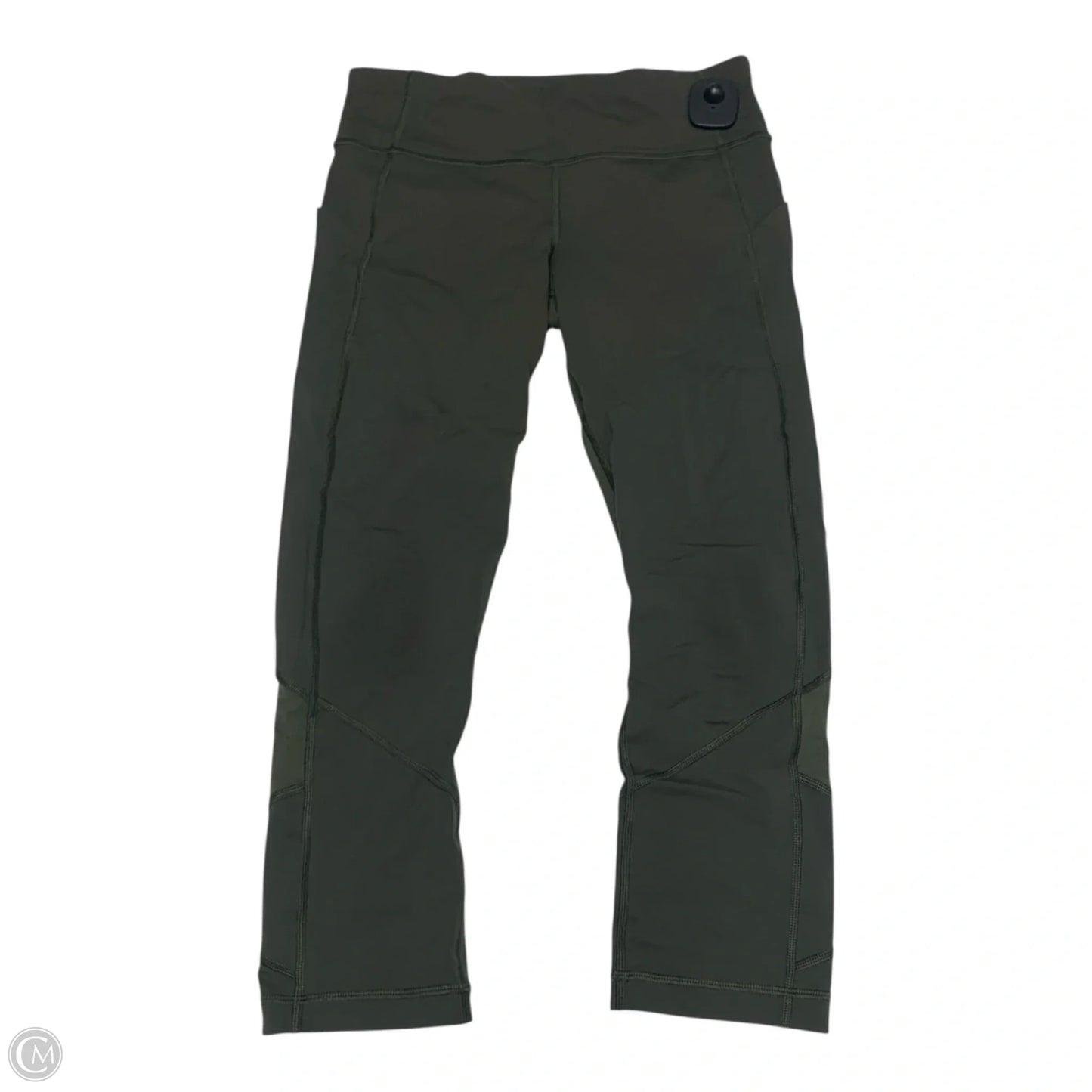 Athletic Leggings Capris By Lululemon In Green, Size: S